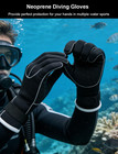 3mm Neoprene Diving Gloves Anti Slip Waterproof Fishing Scuba Gloves Adjustab   