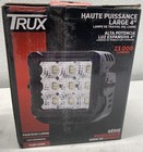 Lot Of 2 Trux 4 3    High Powered Series Square Led Work Lamp