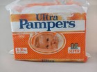 Vintage Ultra Pampers 4-10kg   9-22lbs  18 Super Plastic Diapers W  Germany