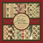 Vintage Christmas Scrapbook Paper  Antique Xmas Ephemera Craft Paper Pad For Scr