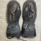 The North Face Primaloft Insulated Ski Snow Mittens Black Xl Leather Waterproof