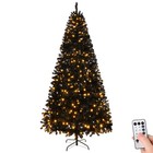 6 7 8ft Realistic Artificial Holiday Xmas Christmas Tree Led Light 900-1450 Tips