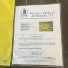 Jack Nicklaus Beckett Certified Autographed 2007 Masters Flag