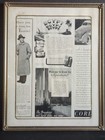 Vintage Advertisement Framed