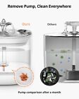 3l 95oz Cat Dog Pet Water Fountain Automatic Drinking Dispenser Bowl With Filter
