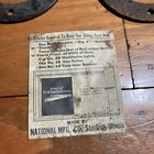 Antique Stanley Rustic Sliding Barn Barn Door Pair Hardware W Big 4  Box Paper