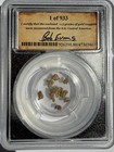 1857 S s  Central America Shipwreck Gold Nugget 1 5 Grams Bob Evans Signed