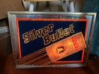 1988 Coors Silver Bullet Light Beer 19  X 14 5  X 4  Mirror  Light--working
