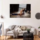 503474 On Floor Hd Nudes Hot Sexy Cute Photo 24x18 Wall Print Poster