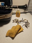 Antique C c Conn Eagle Trade Mark Wood Clarinet W mouthpiece Original Case Usa 