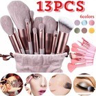 13pcs Professional Make Up Brush Set Cosmetic Makeup Brushes With Drawstring Bag