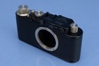 Leica Leitz Ii  model D  Lykan Rangefinder Black Paint Nickel Camera 5 Digit  