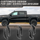 Mud Flaps Delete For Gmc Sierra 1500 2019-2025  Durable Abs Material  No-drill S
