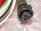 Harris 3-pin Power Cable For Xg-75m Xg-100m - Heavy Gauge 10awg Type - New