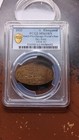 1933 Chicago Worlds Fair Sky Ride Elongated 1918 Wheat Cent Pcgs Ms63 Bn    4901