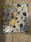 Vintage Disney  101 Dalmatians  Patterned Fabric Twin Flat Sheet 