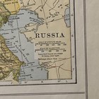 Antique 1927 Map Of Russia 15   x 11   