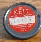 Vintage Kett Tool Saw Blade  1 1 2    Diameter 44 Teeth 1 4 Bore Nos