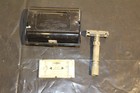 Gillette Adjustable Fat Boy Double Edge Saftey Razor In Box  Vintage