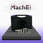 Machel Mt2 Live Revolving Center   Hss Rotary Broach Hex Tool For Lathe Cnc 
