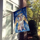 American Bulldog My Angel Flag Canvas House Size Dac6930chf
