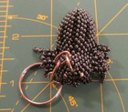  Spider Beetle Key Chain New Sead Bead Handmade Guatemala Zipper Pull Charm  2