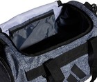 Adidas Defender Iv Gym Duffel Bag Jersey Grey Black Small 20x11x11 5 Travel New