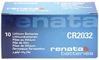 Twenty  20  Renata Cr2032 3v Lithium Coin Cells - - 2  Boxes Of 10  Exp  4 2032