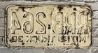 1965 Missouri Truck License Plate Rrb-264