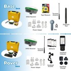 R26 V2 Gnss Imu Rtk Gps Surveying Equipment Rover Base Collector Tripod And Pole