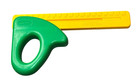 Vintage Little Tikes Play Workshop Hand Tools Sliding Square 8  Ruler   Wrench