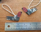 Set Of 6 Bird Hand-folded Paper Birds Christmas Ornament - Handmade 