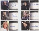 Star Trek  Insurrection Autograph   Gold Character Trading Cards - Multi Listing