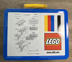 2019 Lego Tin Lunchbox Original Lego Brick 1958  Patent Sketch 5006017