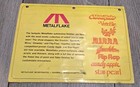 Vintage 1970   s Metalflake Mirra Spindrift Cerebellum Paint Sample Chart