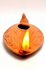 Biblical Replica Herodian Oil Lamp From Israel