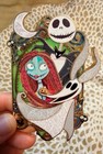 Disney Jumbo Nbc Jack Skellington   Sally Pin Palm Exclusive Special 2025