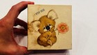 Vintage Springbok Hallmark Mini Jigsaw Puzzle Koala Bear  i Wuv You  Flaws Bin P
