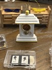 23 Piece Dollhouse Miniatures Lot  Stools  Bunk Beds  Clock  Bookshelf  Gumb   A
