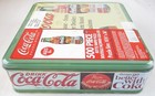 New sealed Coca-cola Coke 500 Pc  Bottle Shaped Puzzle In Tin
