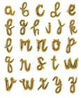 16  Script Cursive  fifty  Balloons Letters