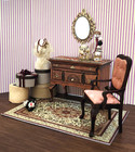 Vintage Dollhouse Miniature 13 Piece Boudoir Vanity Lot 1 12 Scale So Pretty  