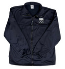 United States Olympic Committee Usa Full Zip Jacket Men s L Navy Made In Usa