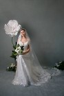 Bridal Veil Mantilla Lace Edge Veil With Lace Edge One Tier