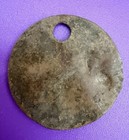 B m C c  143 Antique Boston Maine Railroad Id Tag Car Control Type