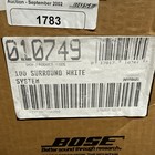 Brand New Bose 100 Surround White Speakers W brackets Original Pkg 2002  2
