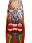 39    Tiki God Tiki Bar Mask Hand Carved Wood Sign Wall Art Tropical Home Decor