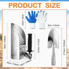 Metal Detector Kit Accessories Include Metal Detector Pinpointer  Sand Sifter Sc