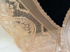 Antique Edwardian Lace Netting And Mesh Ecru Collar