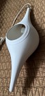 Rare Vintage Mcm White Teardrop Swag Lamp Light Fixture Mid Century Modern 1960s